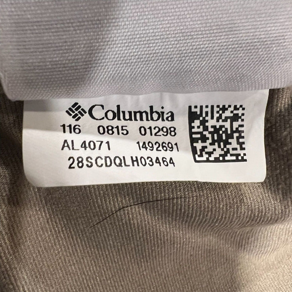 Columbia Anytime Skort Womens S Light Brown Pull On Pockets Stretch Ruched Tie - Picture 5 of 7